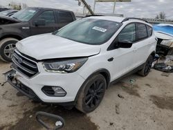 Salvage cars for sale at Kansas City, KS auction: 2017 Ford Escape SE