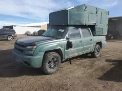 2002 Chevrolet Avalanche K1500 en venta en Brighton, CO