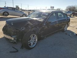 Salvage cars for sale at Oklahoma City, OK auction: 2012 Mercedes-Benz C 250