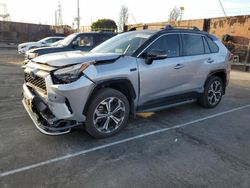 Salvage cars for sale at Wilmington, CA auction: 2022 Toyota Rav4 Prime XSE