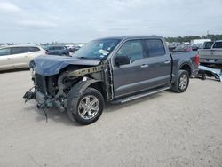 Ford salvage cars for sale: 2021 Ford F150 Supercrew