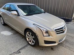 Salvage cars for sale at North Billerica, MA auction: 2013 Cadillac ATS Luxury