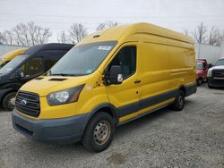 Salvage trucks for sale at Glassboro, NJ auction: 2015 Ford Transit T-250