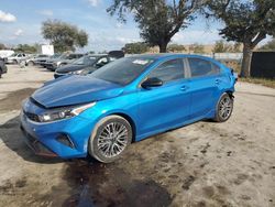 Salvage cars for sale at Orlando, FL auction: 2022 KIA Forte GT Line