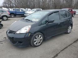 Honda salvage cars for sale: 2009 Honda FIT Sport