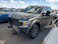 Salvage cars for sale at Tucson, AZ auction: 2018 Ford F150 Supercrew