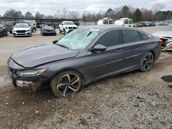 Salvage cars for sale at Florence, MS auction: 2018 Honda Accord Sport