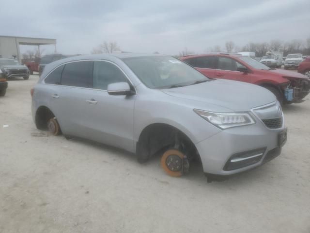 2016 Acura MDX Technology