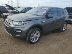 Salvage cars for sale at Elgin, IL auction: 2017 Land Rover Discovery Sport HSE