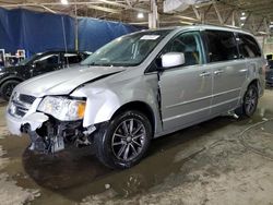 Salvage cars for sale from Copart Woodhaven, MI: 2017 Dodge Grand Caravan SXT