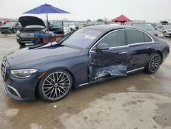 Salvage cars for sale at Grand Prairie, TX auction: 2022 Mercedes-Benz S 580 4matic