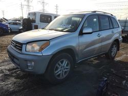 Salvage cars for sale at Elgin, IL auction: 2002 Toyota Rav4