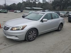 Salvage cars for sale at Savannah, GA auction: 2012 Honda Accord EXL