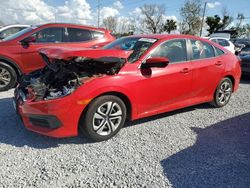 Salvage cars for sale at Riverview, FL auction: 2017 Honda Civic LX