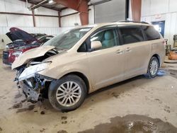 Toyota salvage cars for sale: 2011 Toyota Sienna XLE