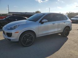 Salvage cars for sale at Orlando, FL auction: 2017 Porsche Cayenne