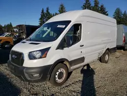 Salvage trucks for sale at Graham, WA auction: 2022 Ford Transit T-350