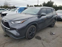 2020 Toyota Highlander XLE en venta en San Martin, CA