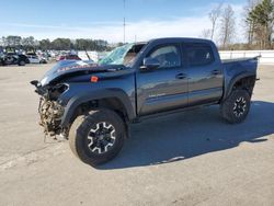 Salvage cars for sale at Dunn, NC auction: 2021 Toyota Tacoma Double Cab