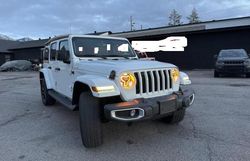 Jeep Vehiculos salvage en venta: 2021 Jeep Wrangler Unlimited Sahara 4XE