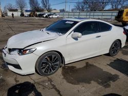 Salvage cars for sale at Moraine, OH auction: 2017 Honda Accord EX