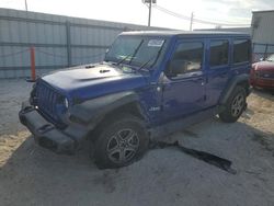 SUV salvage a la venta en subasta: 2019 Jeep Wrangler Unlimited Sport