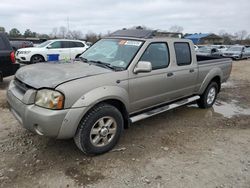 Salvage cars for sale at auction: 2003 Nissan Frontier Crew Cab XE