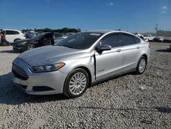 Salvage cars for sale at West Palm Beach, FL auction: 2014 Ford Fusion S Hybrid