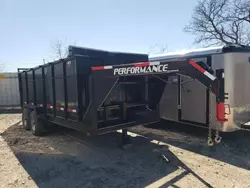 Salvage trucks for sale at Temple, TX auction: 2022 Parker Dump Trailer