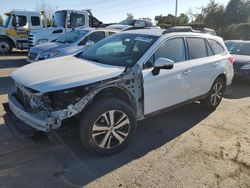 Salvage cars for sale at San Martin, CA auction: 2019 Subaru Outback 2.5I Limited