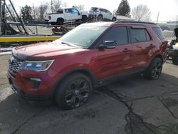 Salvage cars for sale at Denver, CO auction: 2018 Ford Explorer Sport