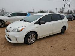 Salvage cars for sale at Oklahoma City, OK auction: 2013 Toyota Prius V