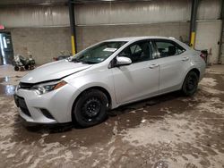 Salvage cars for sale at Chalfont, PA auction: 2016 Toyota Corolla L