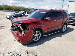 Salvage cars for sale at Apopka, FL auction: 2015 Ford Explorer Limited