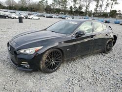 Salvage cars for sale at Byron, GA auction: 2016 Infiniti Q50 Premium