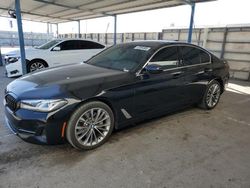 Salvage cars for sale from Copart Anthony, TX: 2021 BMW 530 I