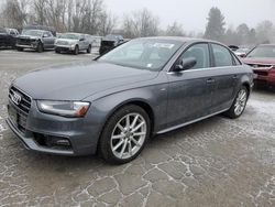 Salvage cars for sale at Portland, OR auction: 2016 Audi A4 Premium Plus S-Line