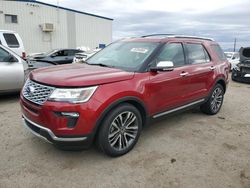 Ford salvage cars for sale: 2019 Ford Explorer Platinum