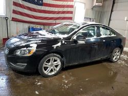 Salvage cars for sale at Lyman, ME auction: 2015 Volvo S60 Premier