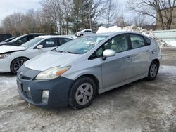 Salvage cars for sale at North Billerica, MA auction: 2010 Toyota Prius