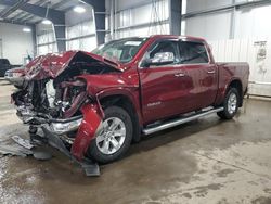 Salvage cars for sale at Ham Lake, MN auction: 2022 Dodge 1500 Laramie