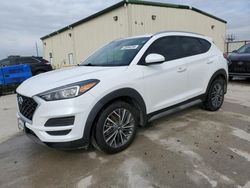 Salvage cars for sale at Haslet, TX auction: 2021 Hyundai Tucson Limited