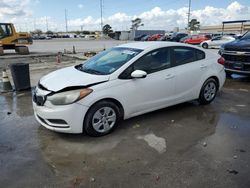 Salvage cars for sale at New Orleans, LA auction: 2016 KIA Forte LX