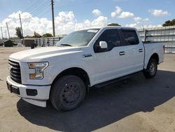 Salvage cars for sale at Miami, FL auction: 2017 Ford F150 Supercrew