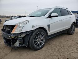 Salvage cars for sale at Woodhaven, MI auction: 2013 Cadillac SRX Performance Collection