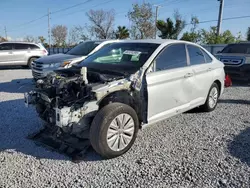 Salvage cars for sale at Riverview, FL auction: 2019 Volkswagen Jetta S