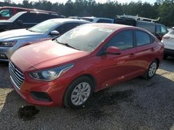 Salvage cars for sale at Harleyville, SC auction: 2021 Hyundai Accent SE