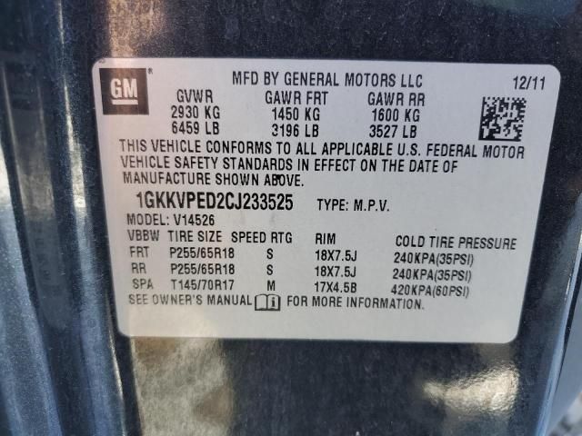 2012 GMC Acadia SLE