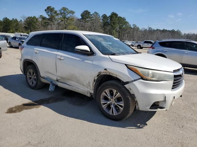 2015 Toyota Highlander LE