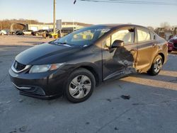 Salvage cars for sale at Lebanon, TN auction: 2013 Honda Civic LX